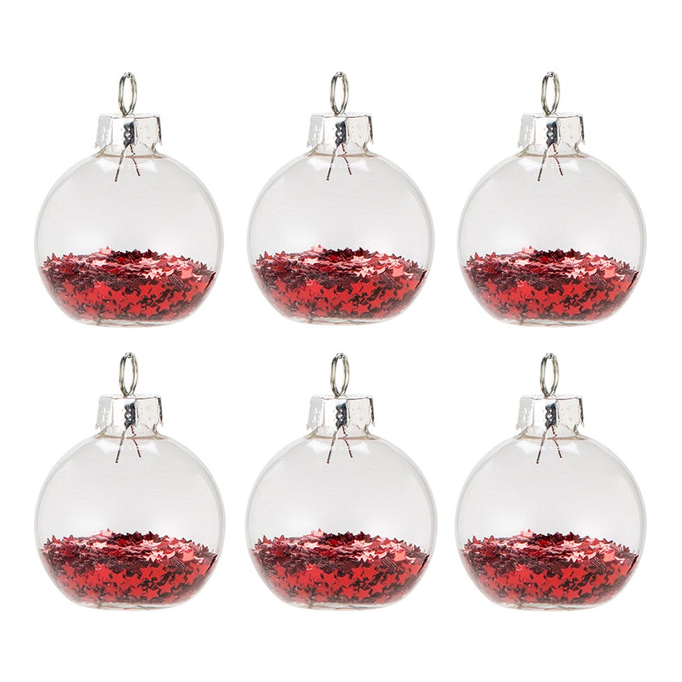 Red, Christmas ornament, Earrings, Holiday ornament, Fashion accessory, Ornament, Body jewelry, Jewellery, Christmas decoration, Crystal, 