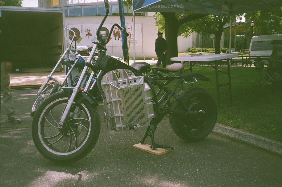 electric converted motorcycles
