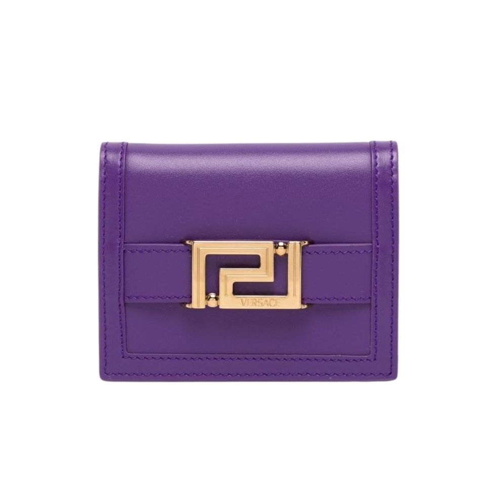 a purple rectangular object