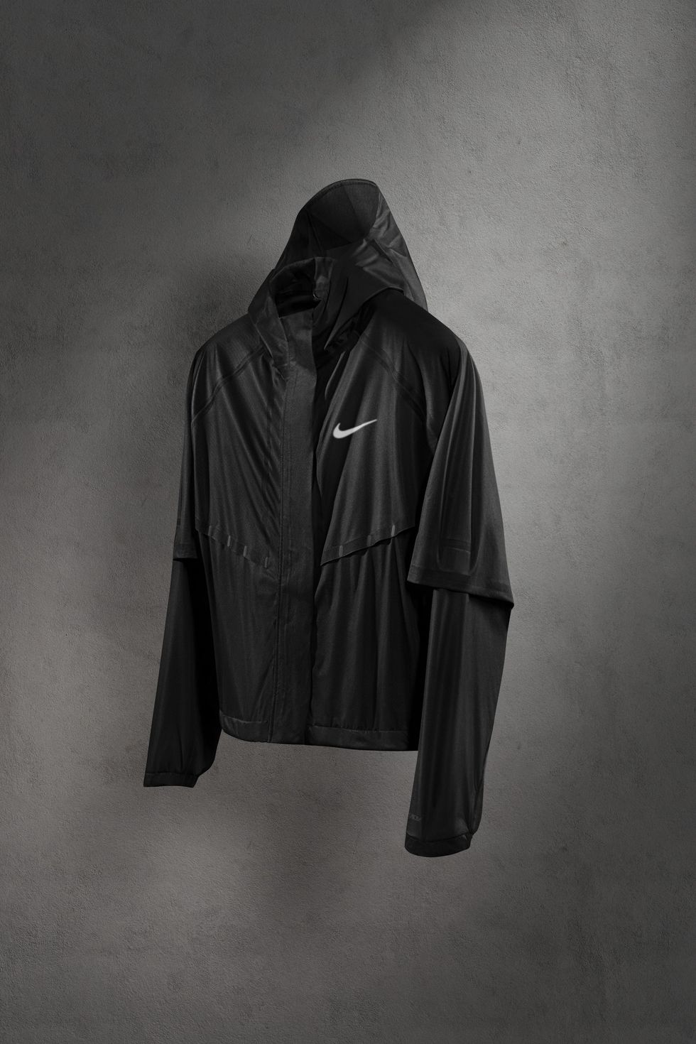 celos seré fuerte carbón La chaqueta interactiva de Nike que regula la temperatura corporal y la  ventilación mientras corres