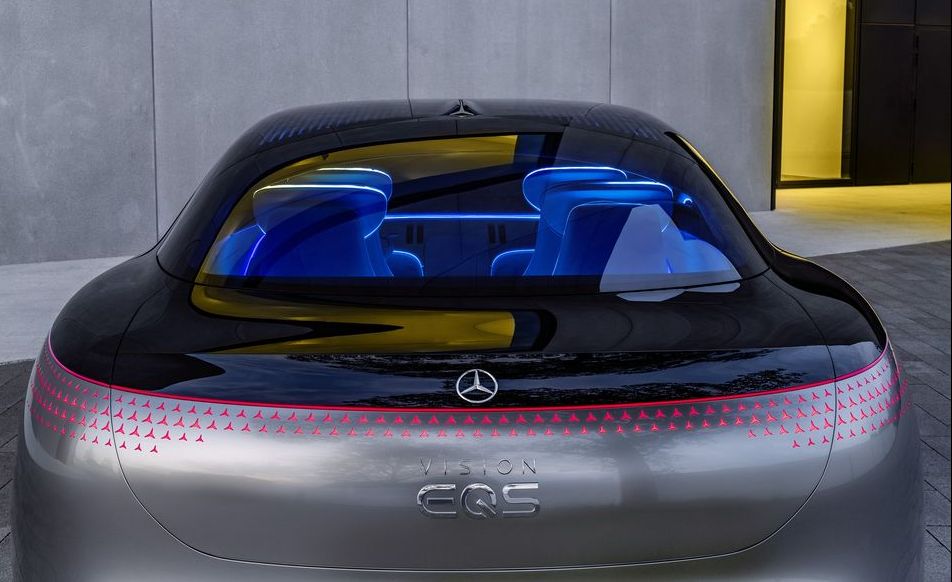 Mercedes-Benz,EQS,メルセレスベンツ,ベンツ,LED,Vision EQS,未来セダン,環境配慮,持続可能,再利用
