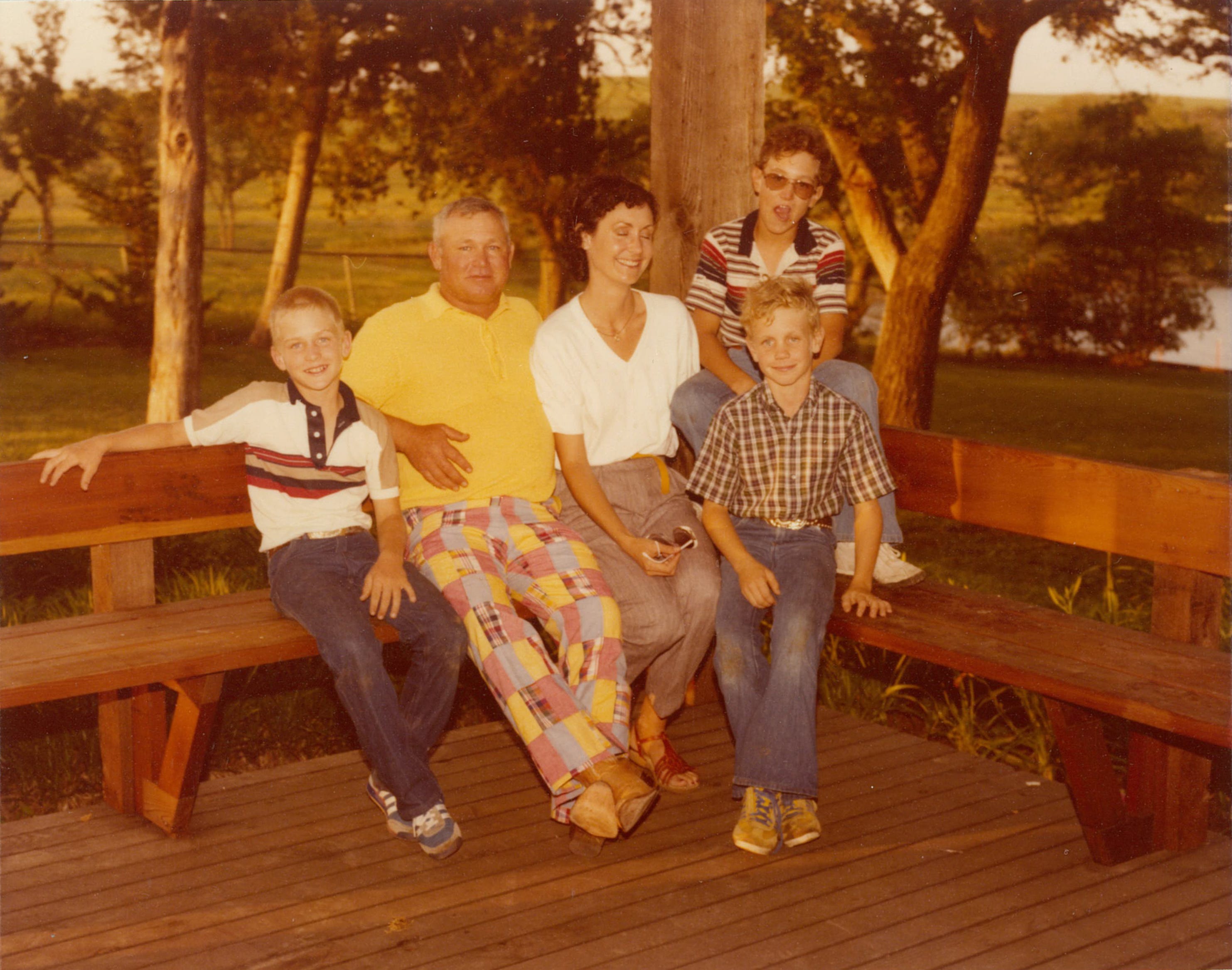 Chuck Drummond Photos From College, Early Marriage, and Ranching