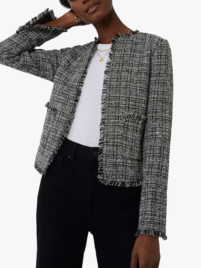 John Lewis & Partners Warehouse tweed jacket