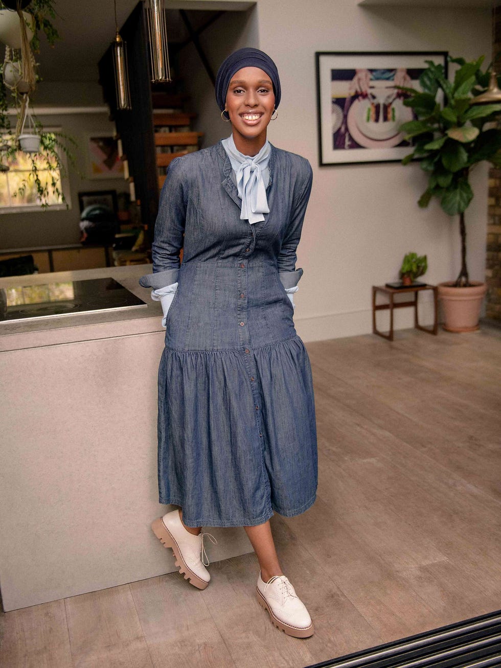 john lewis denim dress