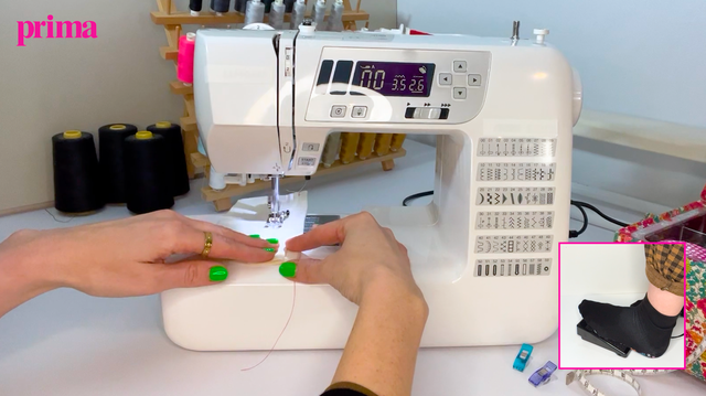 How to use the foot pedal on your sewing machine – video guide