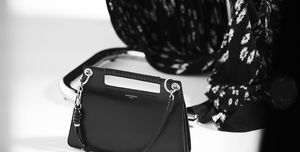 Black, White, Bag, Black-and-white, Monochrome photography, Monochrome, Handbag, Fashion accessory, Photography, Leather, 