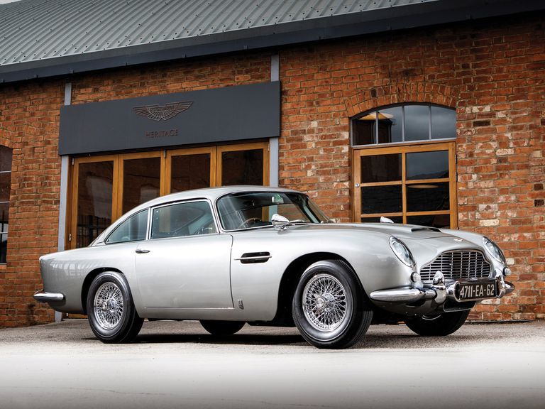 An Original Aston Martin DB5 With James Bond's Gadgets Is Heading To Auction