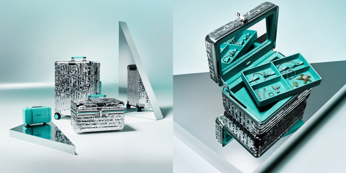 RIMOWA X TIFFANY & Co.聯名太夢幻！經典小藍盒變行李箱、珠寶收納盒