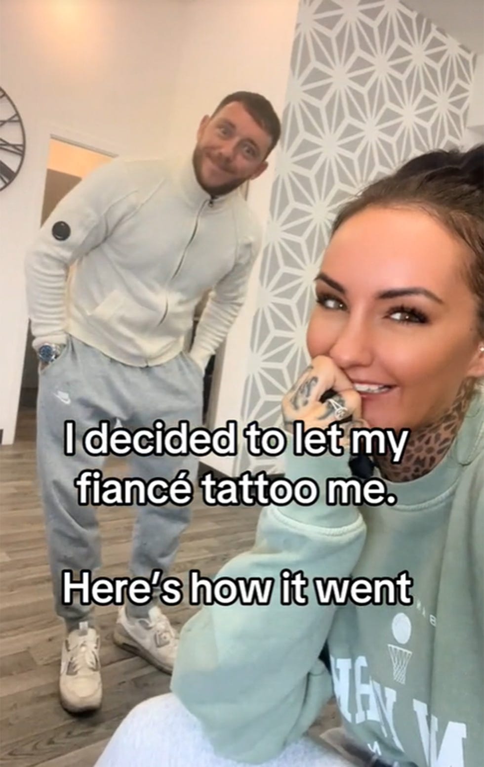 素人　tatto ド素人の婚約者にタトゥーを彫らせた女性「ひどい出来だけどお気に入り」