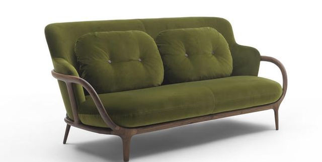 Brown, Green, Furniture, Outdoor furniture, Couch, Comfort, Outdoor sofa, Hardwood, Rectangle, Beige, 