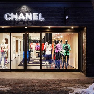 The Chanel boutique in Aspen.
