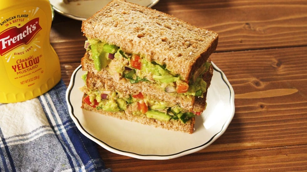 avocado tuna sandwich