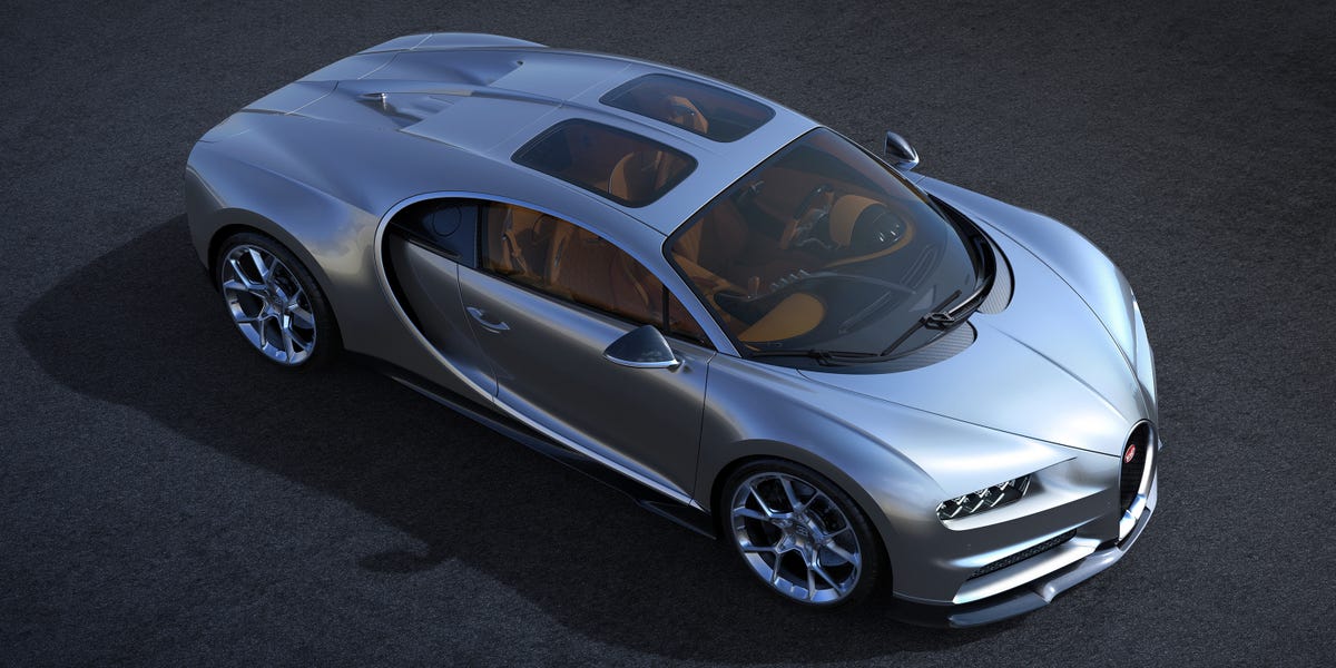 Bugatti Made Fancy Glass Roof Panels for the Chiron