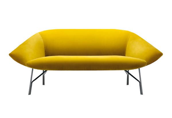 Furniture, Yellow, Couch, Chair, studio couch, Table, Comfort, Loveseat, 