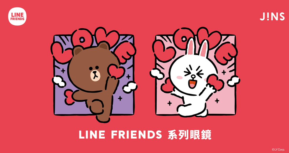 jins line friends
