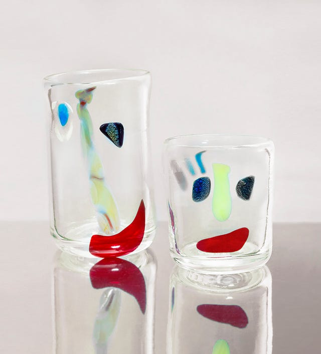 glass face vessels by neal dobnis for degen