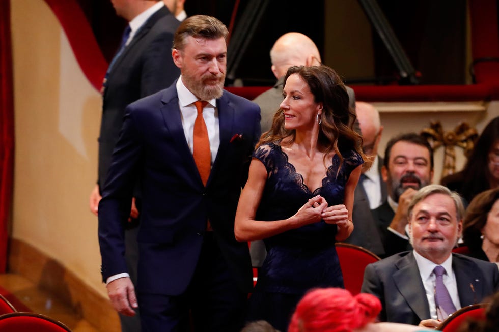 Gavin Bonnar, Gavin Bonnar y Telma Ortiz, Gavin Bonnar y Telma Ortiz en los Premios Princesa de Asturias, Premios Princesa Asturias 2019, Telma Ortiz, cuñada rey Felipe, hermana reina Letizia, reina Letizia, Telma Ortiz acude con su novio Gavin Bonnar a los Premios Princesa de Asturias 2019