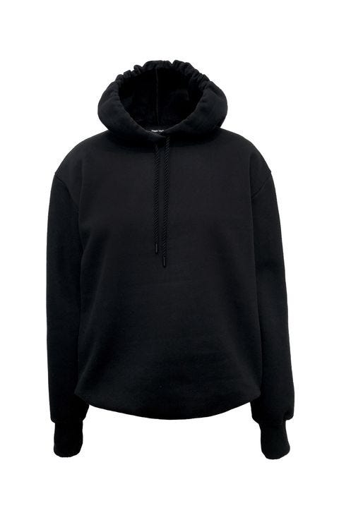 Hood, Clothing, Outerwear, Black, Hoodie, Jacket, Sleeve, Zipper, Sweater, Fur, 