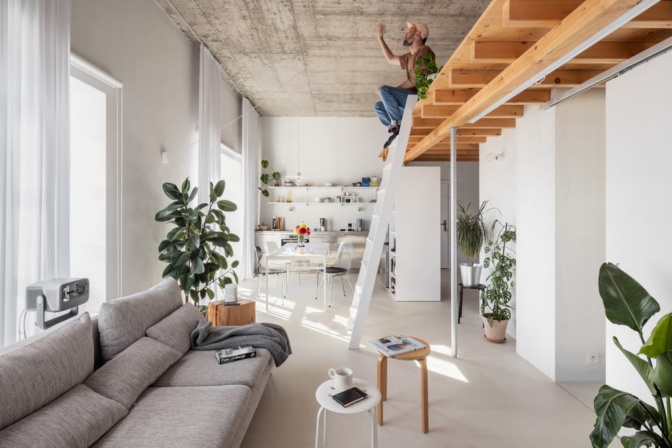 loft reformado con doble altura