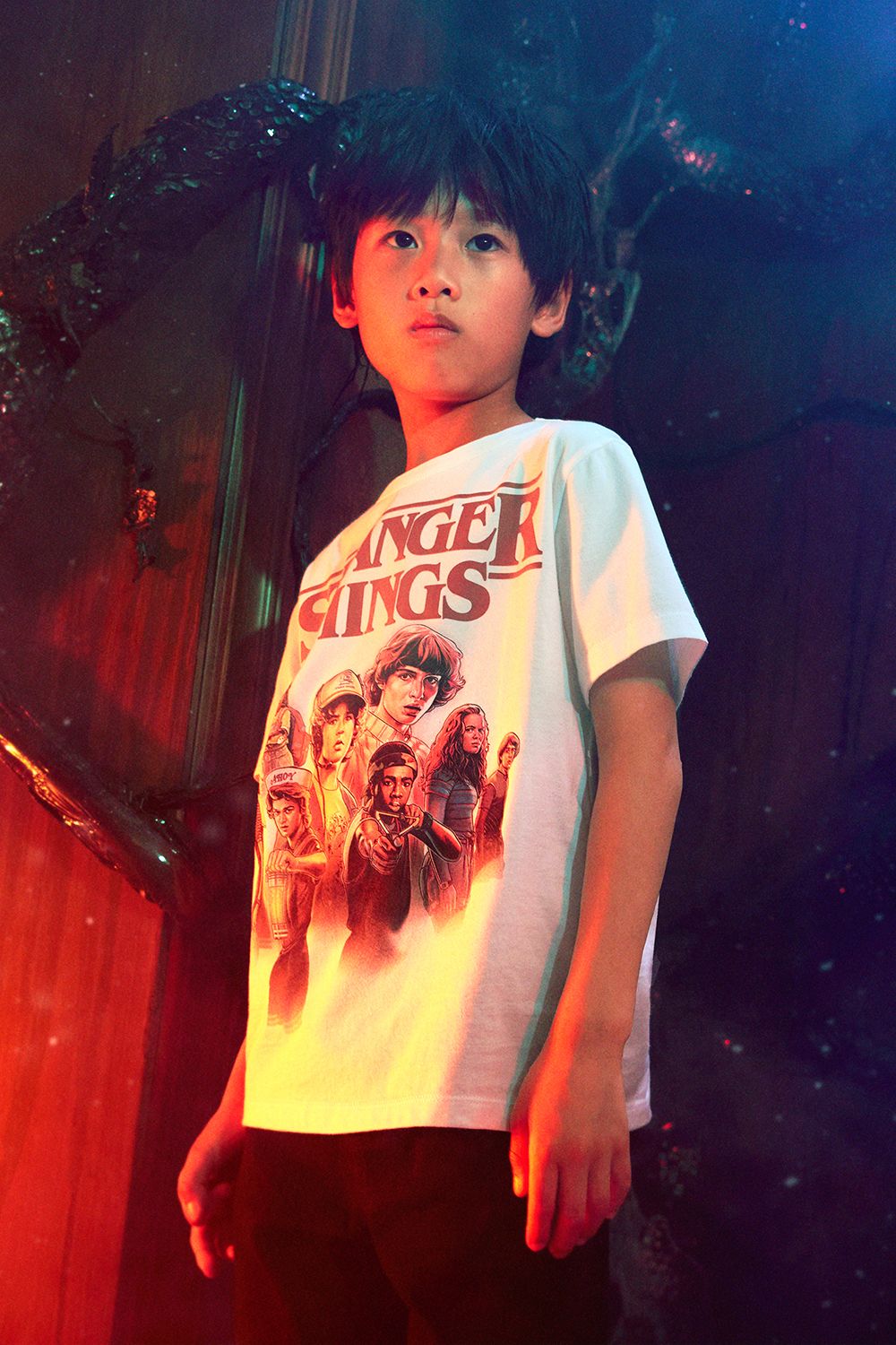 Playera stranger things discount niño