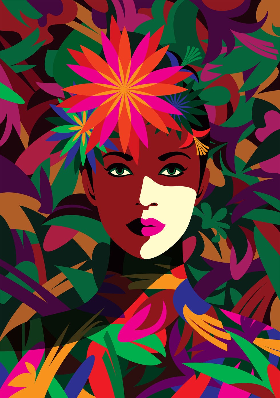 Malika Favre, an interview with the French illustrator crazy for color