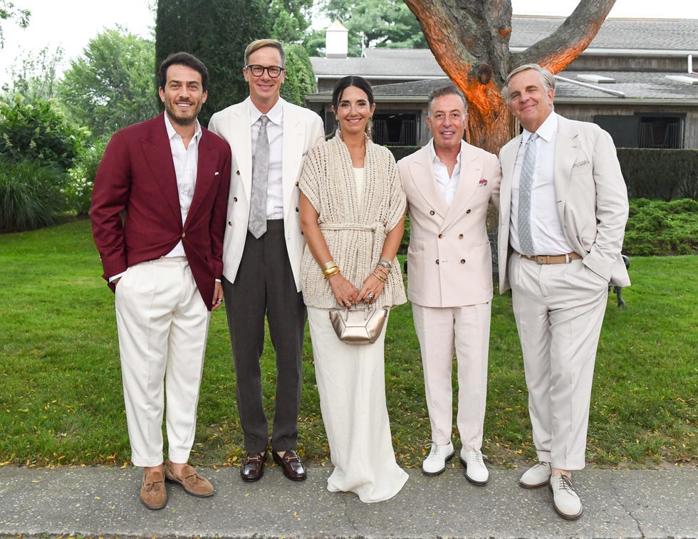 brunello cucinelli wolffer estate dinner