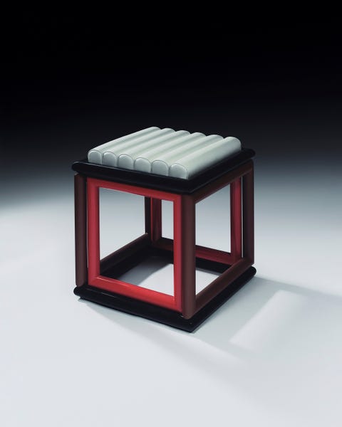 tubular stool by jonathan saunders