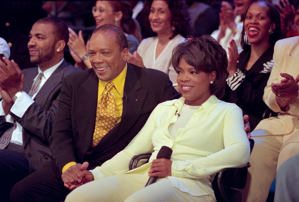 Quincy Jones and Oprah