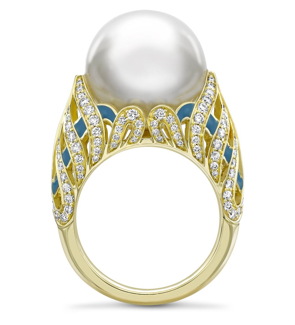 boodles pearl high jewellery ring