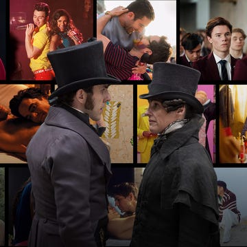 LGBTQ Shows Collage collage of various scenes featuring people in different emotional contexts