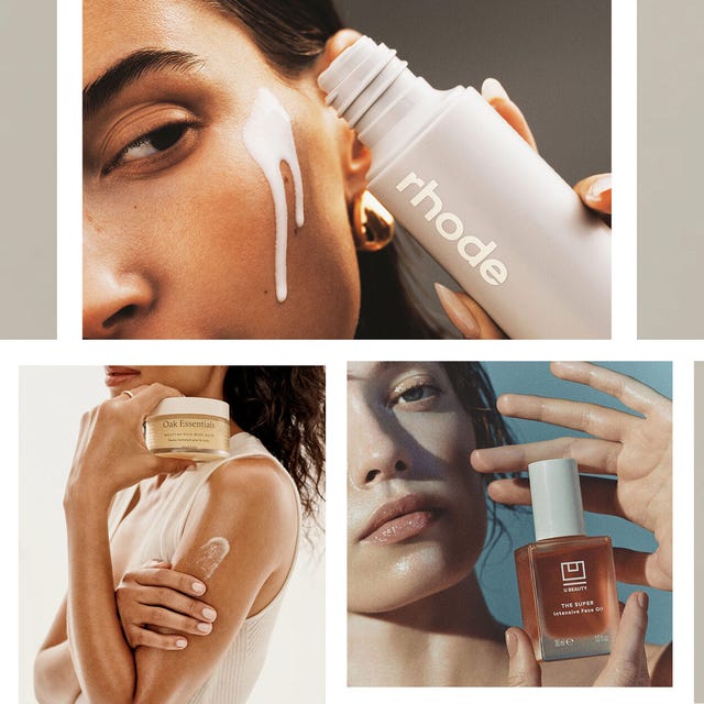 a collection of skincare products arranged aesthetically a collection of skincare products arranged aesthetically
