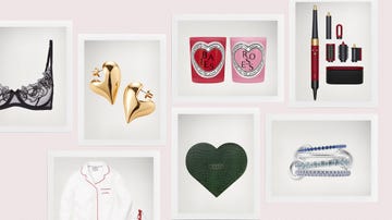 collection of fashion and lifestyle items arranged in a grid