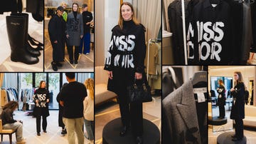 sabrina ionescu being fitted for the dior show in paris