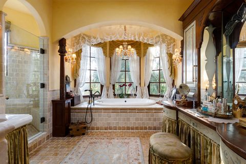 medieval style bathroom