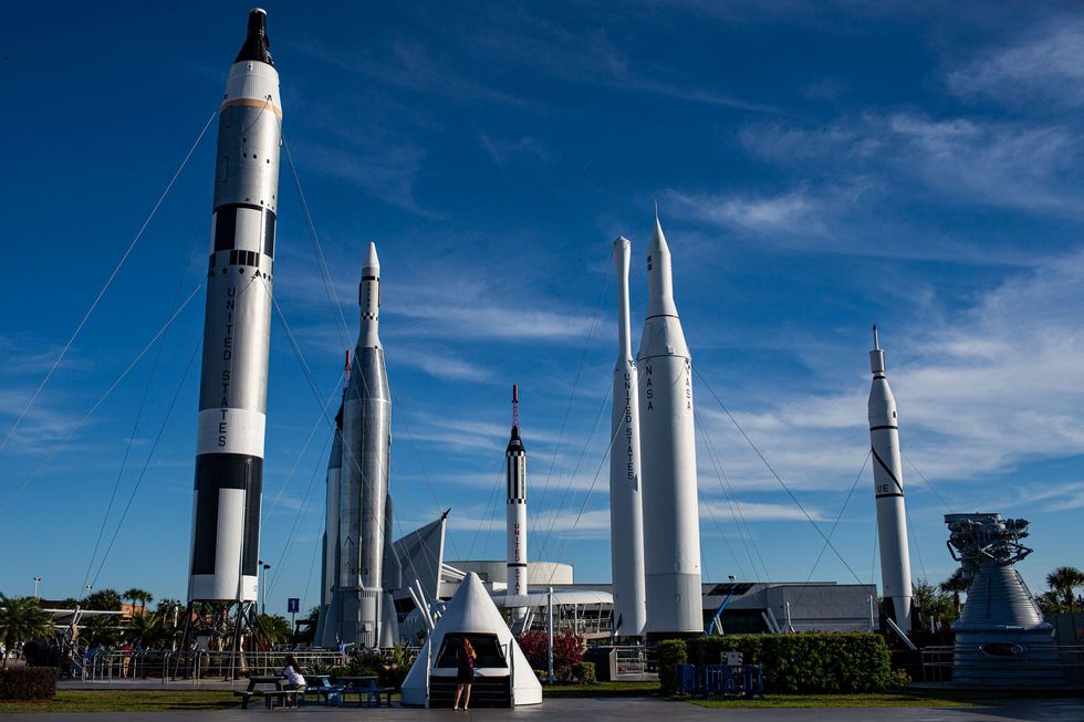 Het Kennedy Space Center in Florida VS
