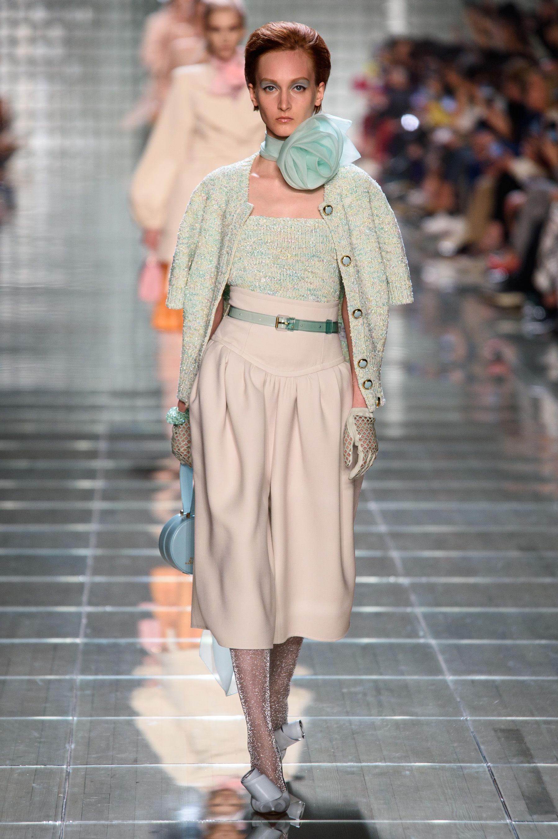 2019ss【RUNWAY MARC JACOBS】フリルとリボントップス 2019ss【RUNWAY MARC JACOBS】フリルとリボントップス トップス
