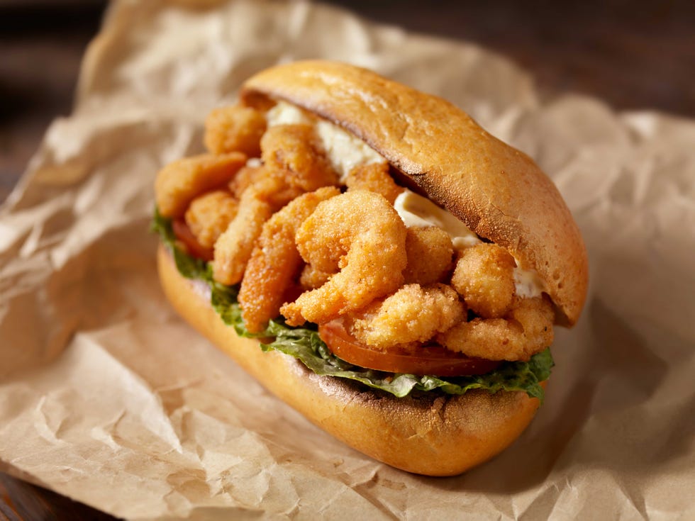 shrimp po’ boy