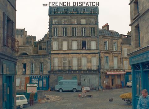 the french dispatch wes anderson production set design filming locations