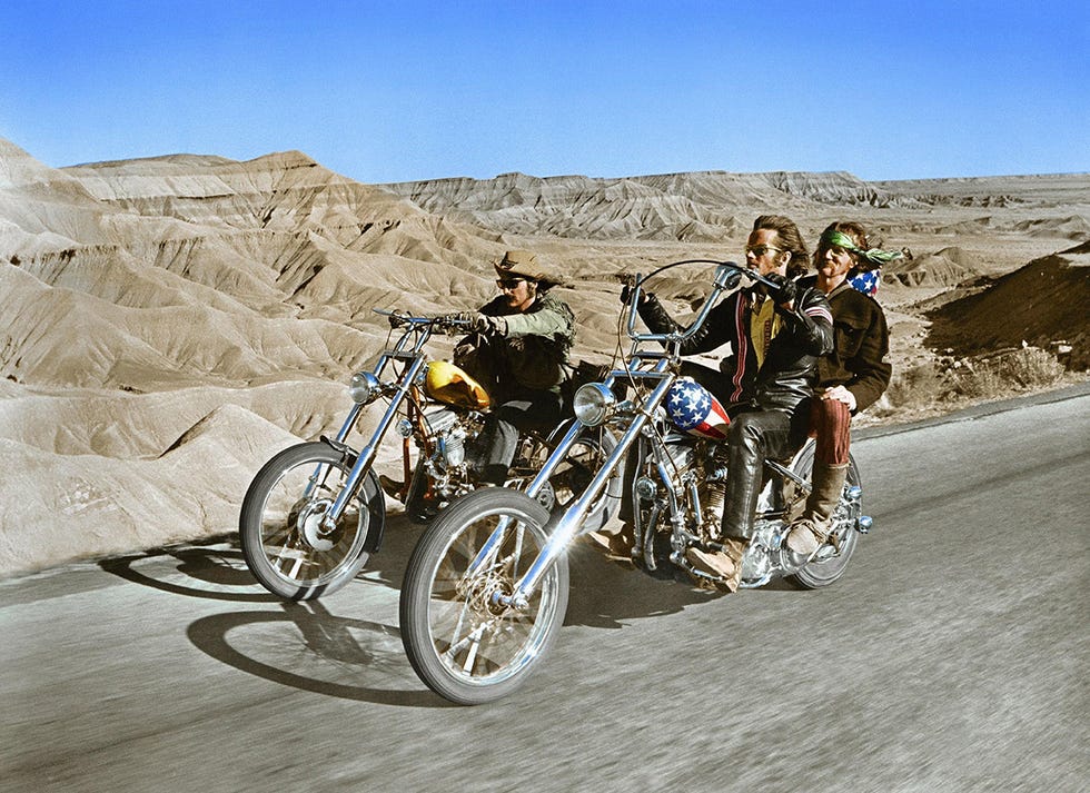 On the set of Easy Rider