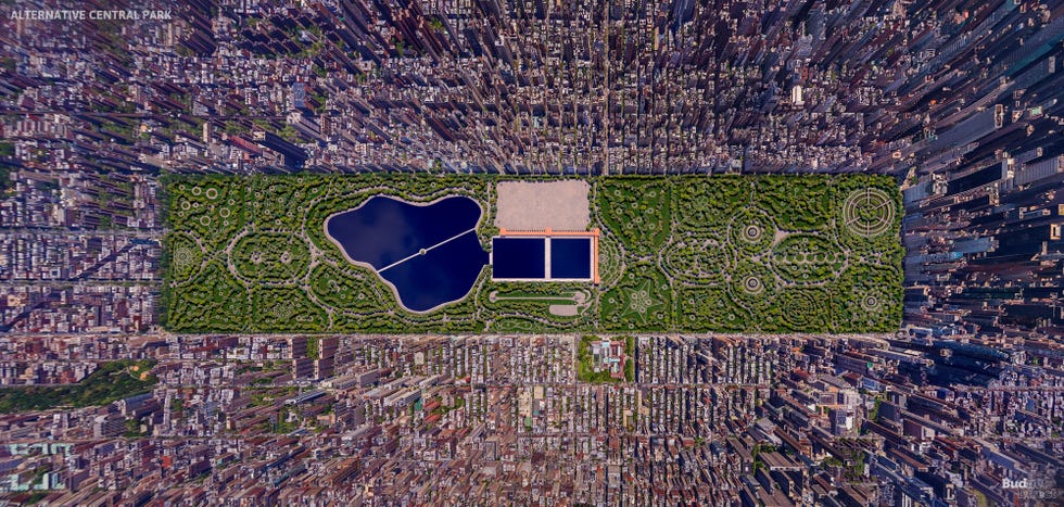 Central Park a New York, il progetto alternativo