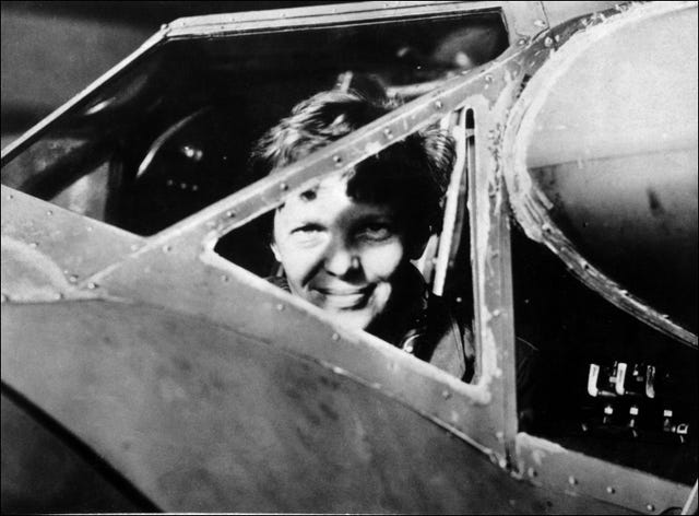 Amelia Earhart als Kind