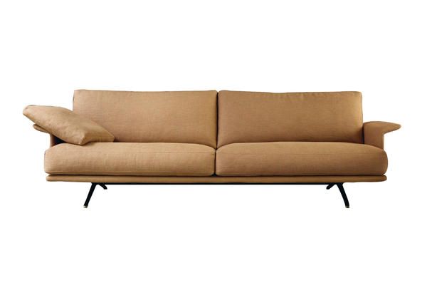Couch, Furniture, Sofa bed, studio couch, Beige, Leather, Loveseat, Comfort, Outdoor sofa, Room, 