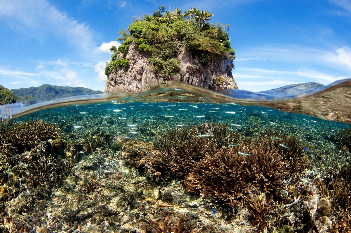 Inwoners van kustgebieden lopen vaak al risico door het stijgen van de zeespiegel door klimaatverandering Maar de bewoners van Samoa en AmerikaansSamoa hebben ook nog te maken met een ander probleem de eilanden zinken weg