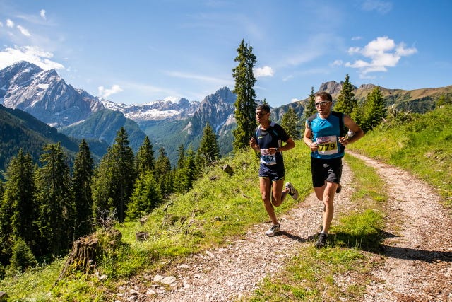 val di fassa running