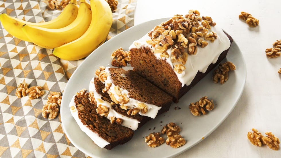 gingerbread banana bread for california walnuts
