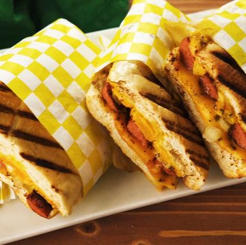 grilled hot dog panini for french's