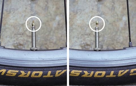 how to pump a bike tire