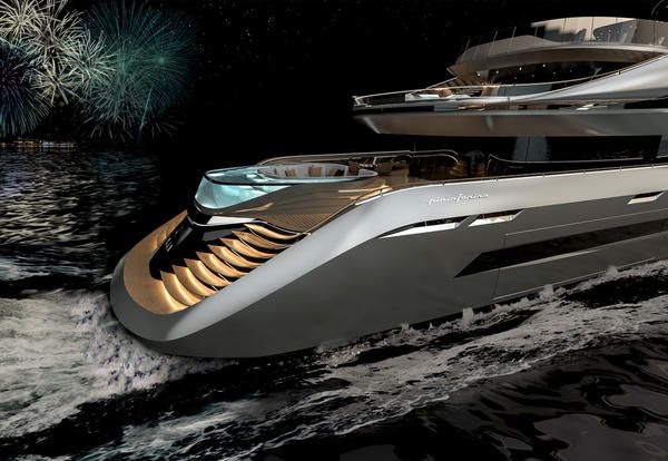 Watercraft, Luxury yacht, Yacht, Naval architecture, Boat, Passenger ship, Ship, Public transport, Design, Midnight, 