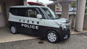 suzuki solio police interceptor at ishikawa prefectural police station