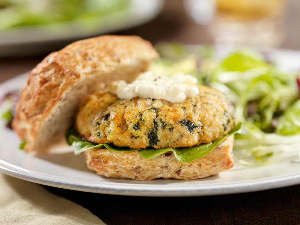 crab cake sandwich
